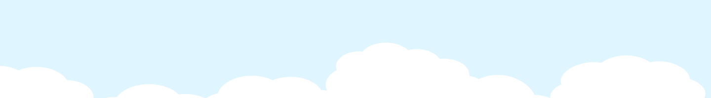 Blue Bottom Divider