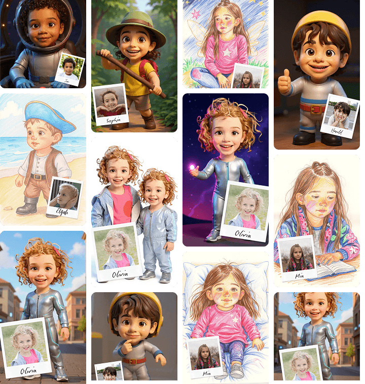 Hero Collage Portrait